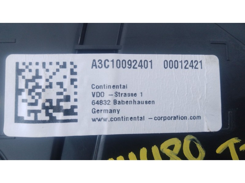 Recambio de cuadro instrumentos para volkswagen t-cross (c11, d31) 1.0 tsi referencia OEM IAM 2GP920740J  
