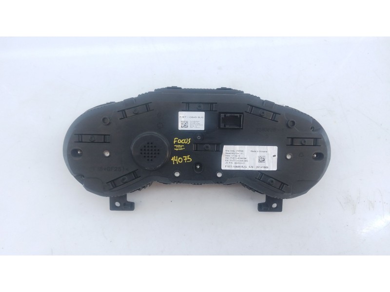 Recambio de cuadro instrumentos para ford focus iii turnier 1.6 ti referencia OEM IAM F1ET10849BJG F1ET14F094BB 