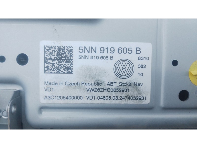 Recambio de sistema navegacion gps para volkswagen t-roc (a11, d11) 1.5 tsi referencia OEM IAM   