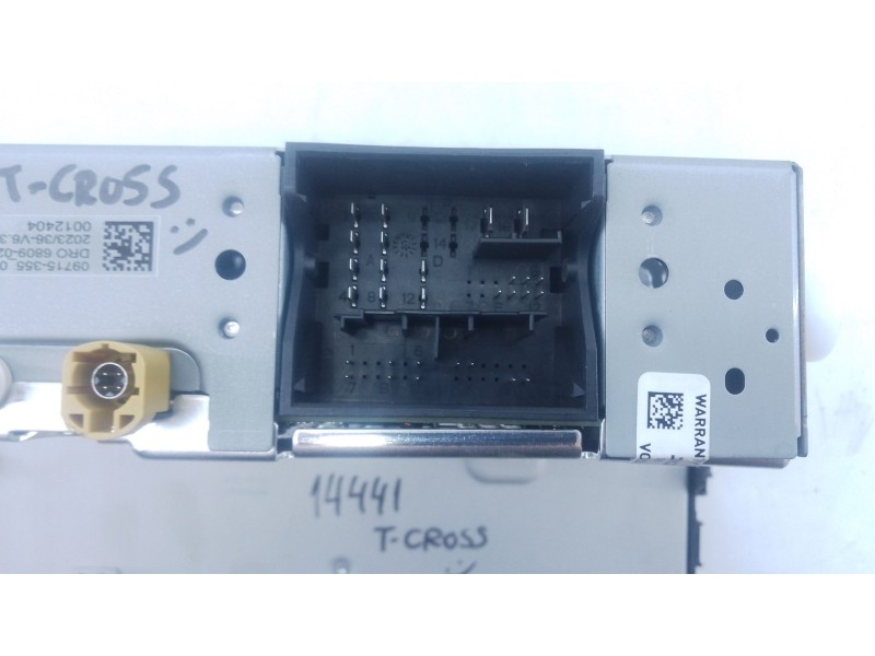 Recambio de sistema navegacion gps para volkswagen t-cross (c11, d31) 1.0 tsi referencia OEM IAM   