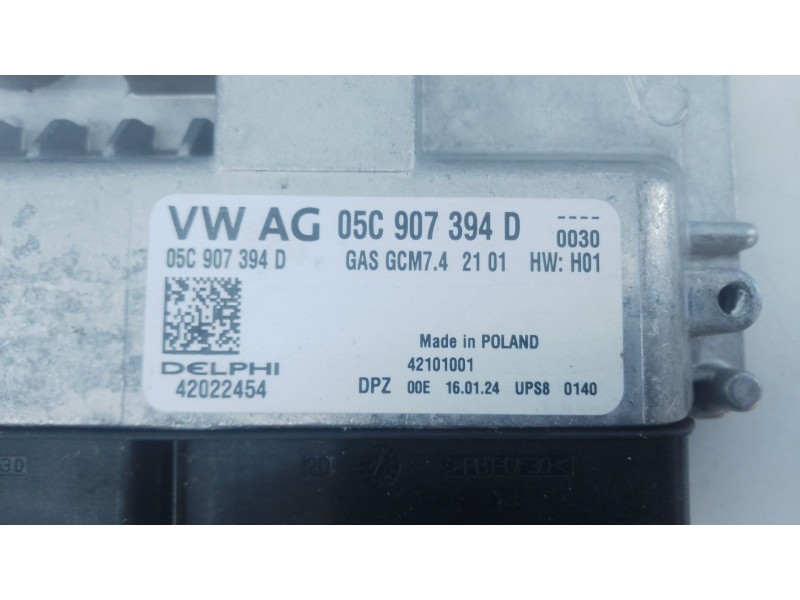 Recambio de centralita motor uce para volkswagen taigo (cs1) 1.0 tsi referencia OEM IAM 05C907394D 42022454 