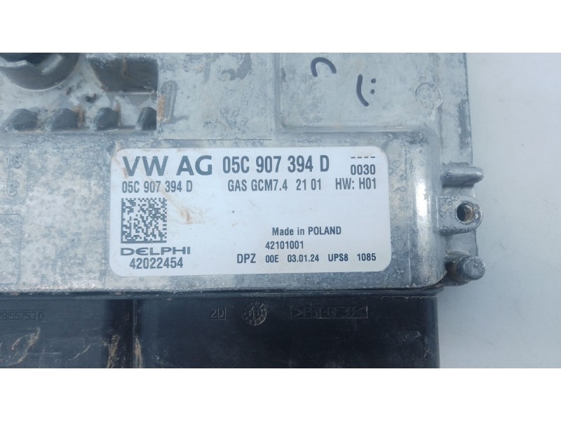Recambio de centralita motor uce para volkswagen t-roc (a11, d11) 1.0 tsi referencia OEM IAM 05C907394D 42022454 