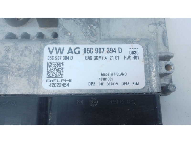 Recambio de centralita motor uce para volkswagen taigo (cs1) 1.0 tsi referencia OEM IAM 05C907394D  