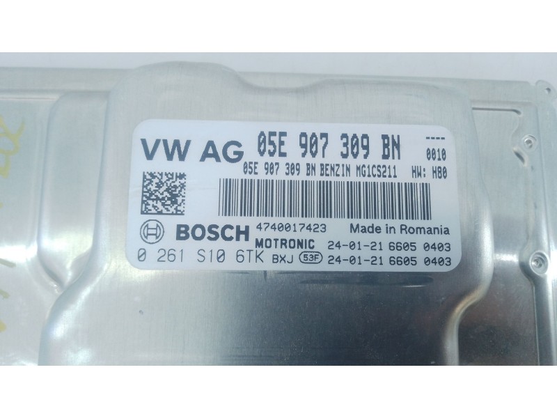Recambio de centralita motor uce para volkswagen t-roc (a11, d11) 1.5 tsi referencia OEM IAM 05E907309BN  
