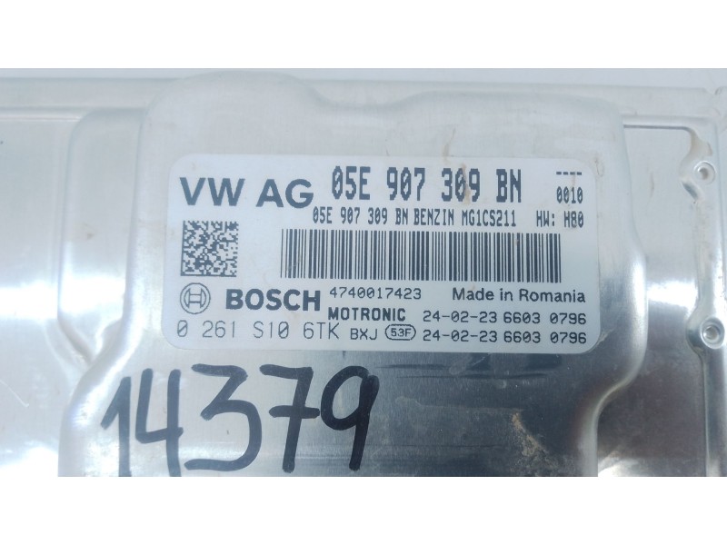 Recambio de centralita motor uce para volkswagen t-roc (a11, d11) 1.5 tsi referencia OEM IAM 05E907309BN  