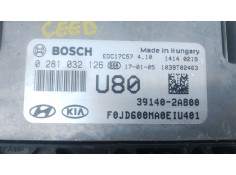 Recambio de centralita motor uce para kia cee´d (jd) 1.4 crdi 90 referencia OEM IAM 391402A800 0281032126  2