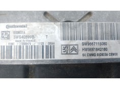 Recambio de centralita motor uce para fiat scudo autobús (270_, 272_) 2.0 d multijet referencia OEM IAM 9667115080 5WS40899B  2