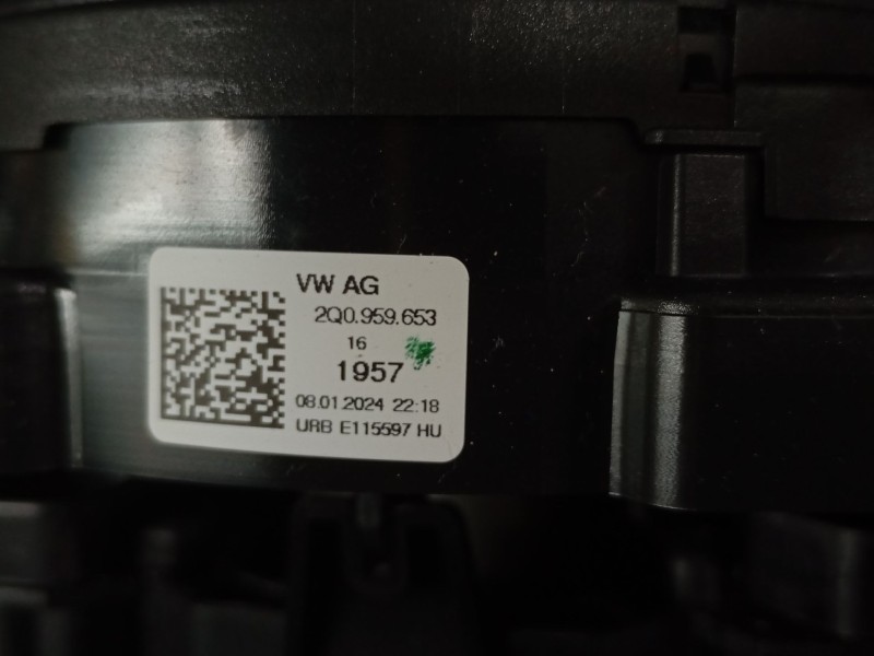 Recambio de anillo airbag para skoda kamiq (nw4) 1.0 tsi referencia OEM IAM 2Q0959653  