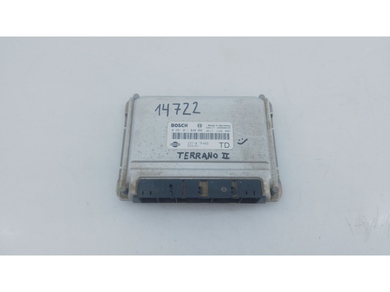 Recambio de centralita motor uce para nissan terrano ii (r20) 2.7 tdi 4wd referencia OEM IAM 237107F469 0281011040 