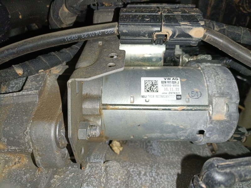 Recambio de motor arranque para skoda scala (nw1) 1.0 tsi referencia OEM IAM 02M911024J  