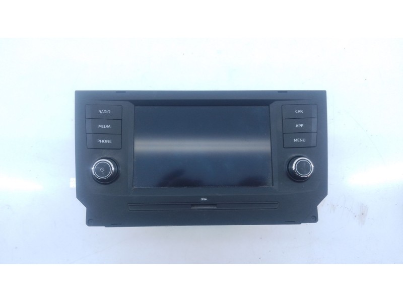 Recambio de sistema audio / radio cd para seat ibiza v (kj1, kjg) 1.0 mpi referencia OEM IAM   
