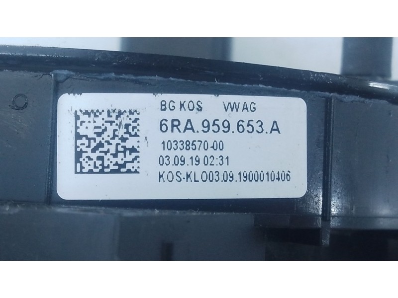 Recambio de anillo airbag para seat ibiza v (kj1, kjg) 1.0 mpi referencia OEM IAM 6RA959653A  