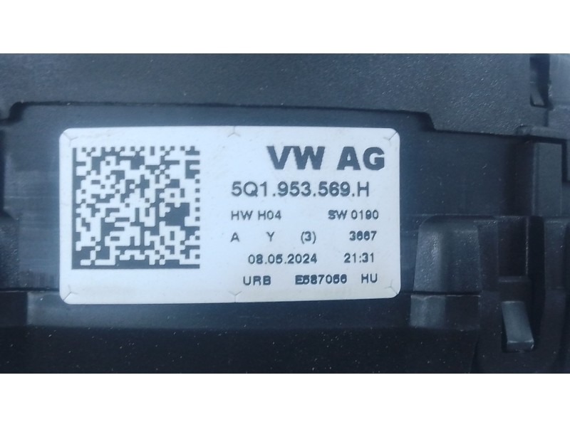 Recambio de anillo airbag para volkswagen t-roc (a11, d11) 2.0 tdi scr referencia OEM IAM 5Q1953569H  