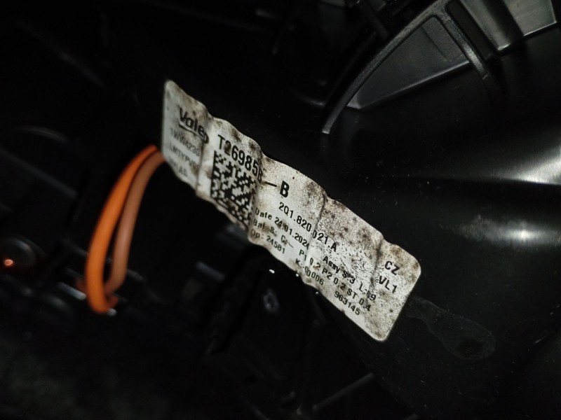 Recambio de ventilador calefaccion para skoda kamiq (nw4) 1.0 tsi referencia OEM IAM 2Q1820021A  