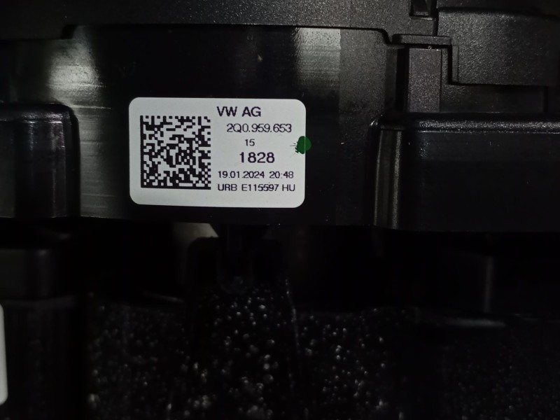 Recambio de anillo airbag para skoda kamiq (nw4) 1.0 tsi referencia OEM IAM 2Q0959653  