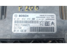 Recambio de centralita motor uce para peugeot 208 i (ca_, cc_) 1.6 hdi / bluehdi 75 referencia OEM IAM 9814182680 0281032456  2