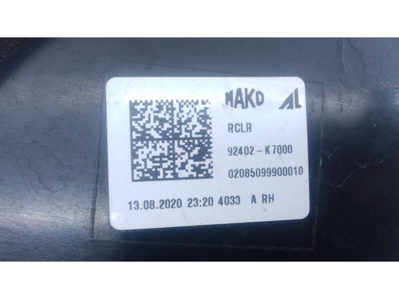 Recambio de piloto trasero derecho para hyundai i10 iii (ac3, ai3) 1.0 mpi referencia OEM IAM   