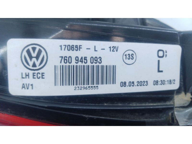 Recambio de piloto trasero izquierdo porton para volkswagen touareg r-line 4 motion referencia OEM IAM   