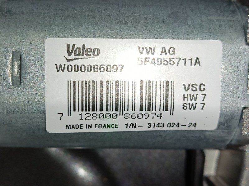 Recambio de motor limpia trasero para skoda karoq (nu7, nd7) 1.5 tsi referencia OEM IAM   