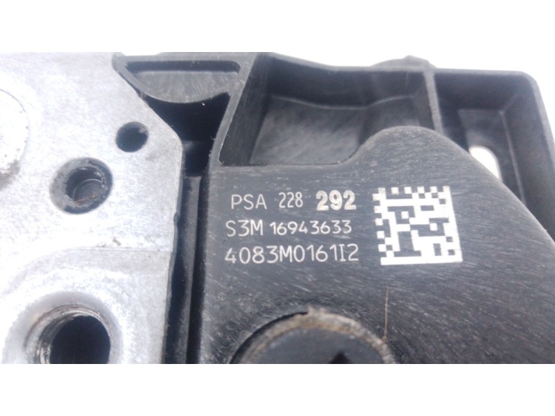 Recambio de cerradura puerta trasera derecha para peugeot 5008 ii (mc_, mj_, mr_, m4_) 1.5 bluehdi 130 (mcyhzj, mcyhzr, mcyhzx) 