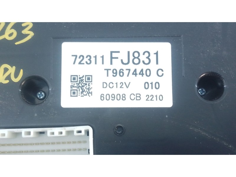 Recambio de mando climatizador para subaru xv (_gp_) 2.0 d awd (gpd) referencia OEM IAM   