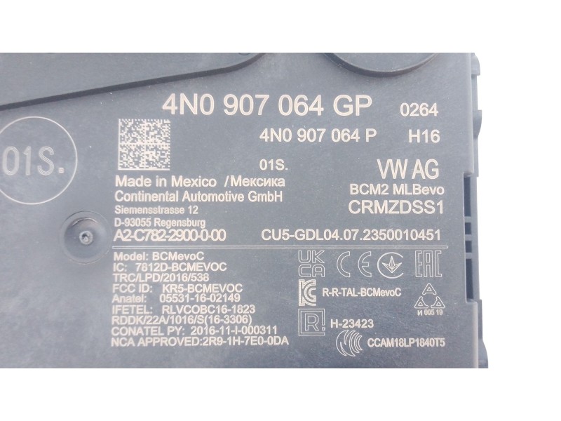 Recambio de modulo electronico para audi q5 (fyb, fyg) 55 tfsi e quattro referencia OEM IAM   