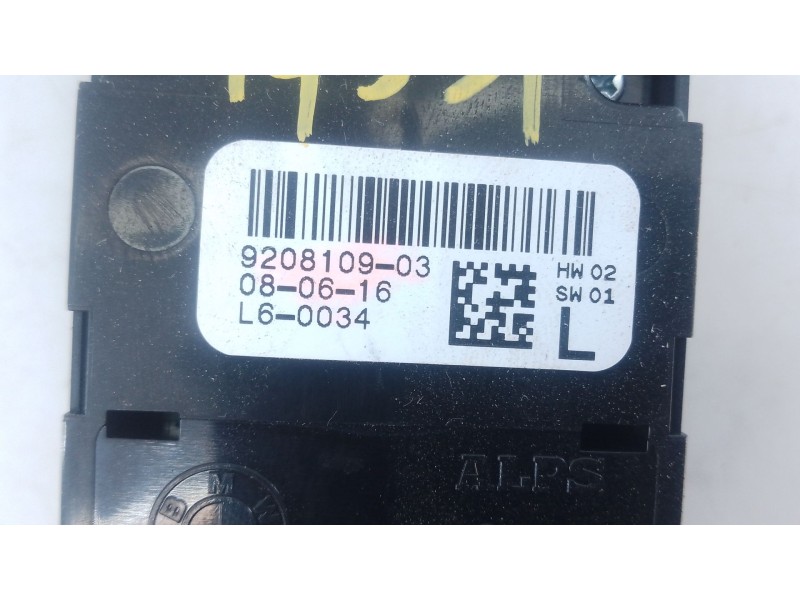 Recambio de mando elevalunas delantero izquierdo para bmw 1 (f20) 116 d referencia OEM IAM   