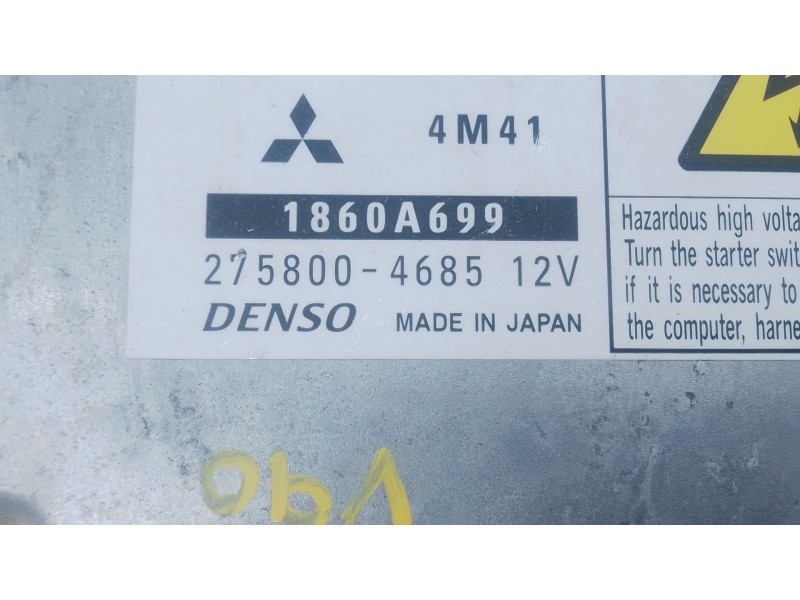 Recambio de centralita motor uce para mitsubishi montero (v80/v90) 3.2 di-d intense (3-ptas.) referencia OEM IAM 275800685  