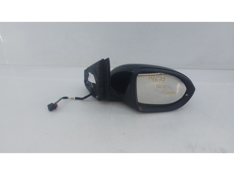 Recambio de retrovisor derecho electrico para volkswagen t-cross (c11, d31) 1.0 tsi referencia OEM IAM   