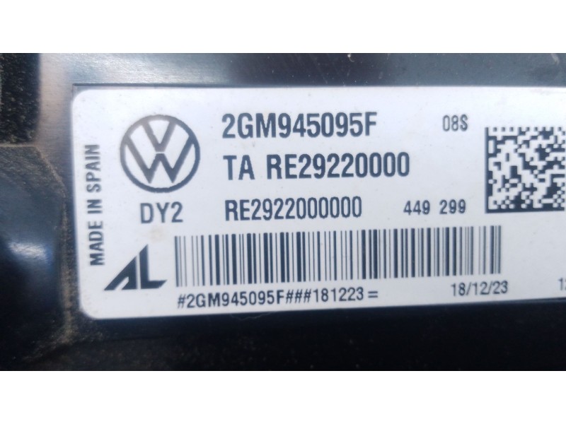 Recambio de piloto trasero izquierdo para volkswagen t-cross (c11, d31) 1.0 tsi referencia OEM IAM   