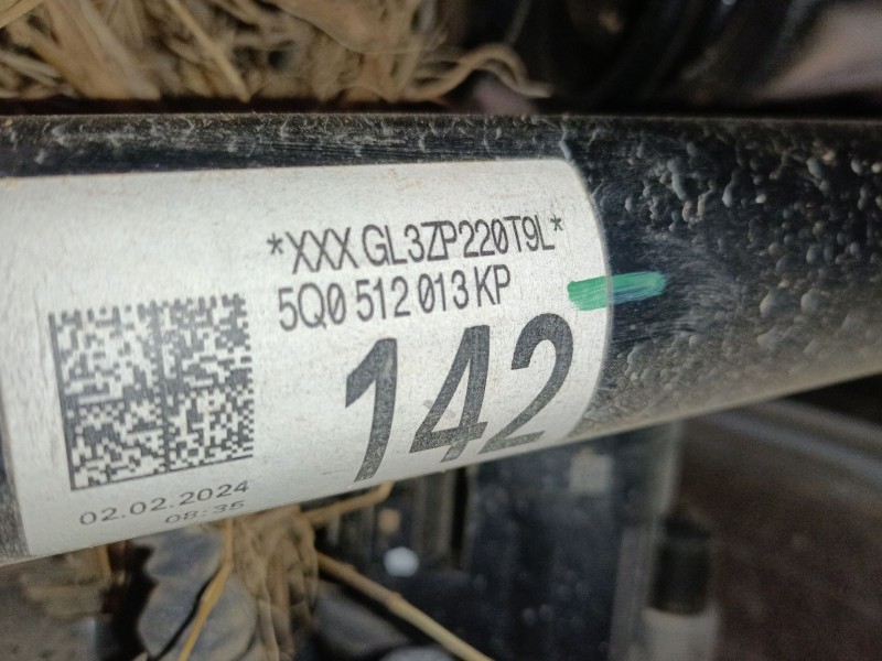 Recambio de amortiguador trasero derecho para skoda karoq (nu7, nd7) 1.5 tsi referencia OEM IAM 5Q0512013KP  
