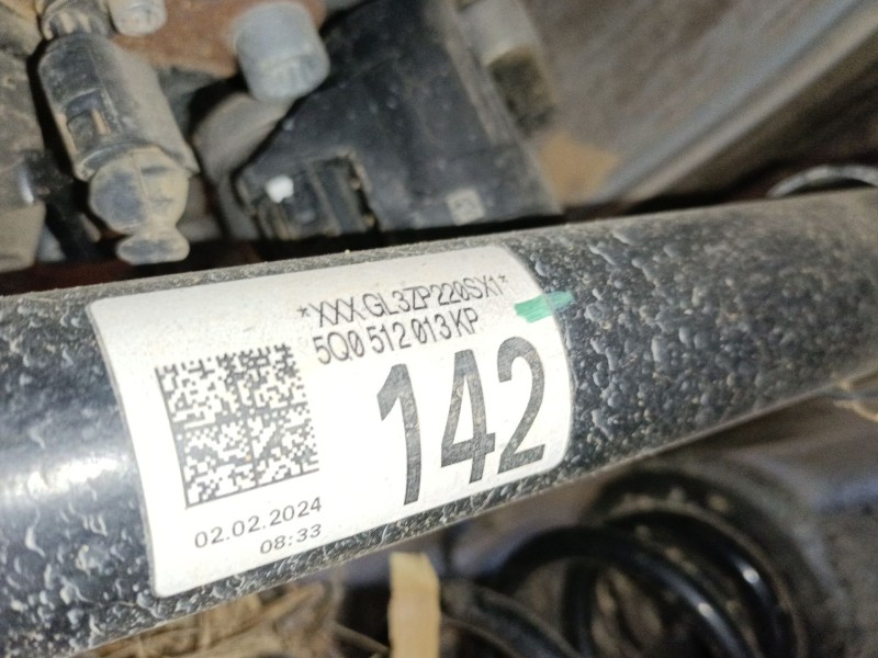 Recambio de amortiguador trasero izquierdo para skoda karoq (nu7, nd7) 1.5 tsi referencia OEM IAM 5Q0512013KP  