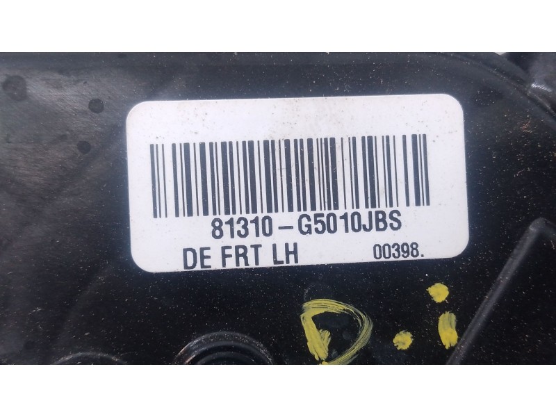 Recambio de cerradura puerta delantera izquierda para kia niro i (de) 1.6 gdi hybrid referencia OEM IAM   