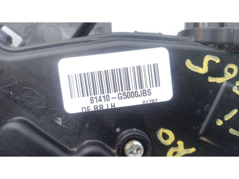 Recambio de cerradura puerta trasera izquierda para kia niro i (de) 1.6 gdi hybrid referencia OEM IAM   