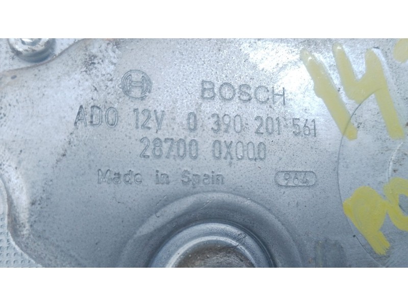 Recambio de motor limpia trasero para nissan terrano ii (r20) 2.7 tdi 4wd referencia OEM IAM 287000X000 0390201561 