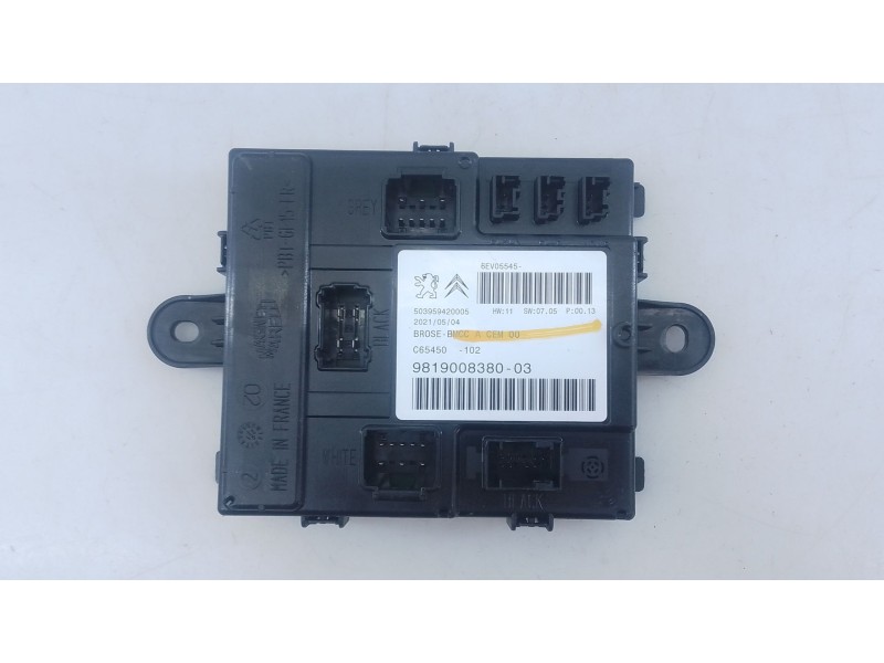 Recambio de modulo electronico para peugeot 3008 ii suv (mc_, mr_, mj_, m4_) 1.2 thp/ puretech 130 (mrhnsm, mrhnsu, mrhnsj, mrhn