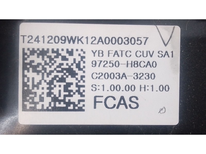 Recambio de mando climatizador para kia stonic (yb) 1.0 t-gdi eco-dynamics+ referencia OEM IAM   