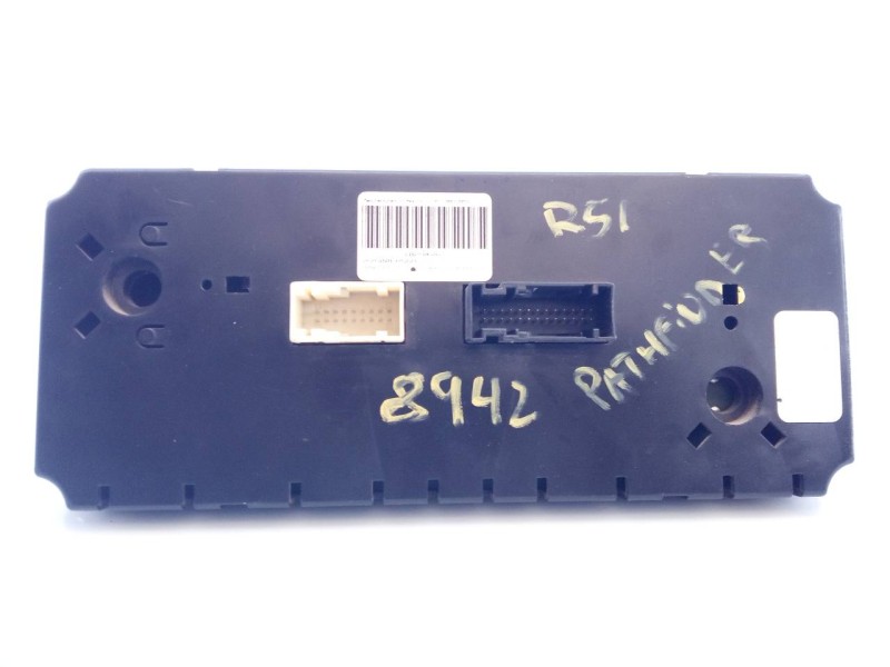Recambio de mando climatizador para nissan pathfinder (r51) 2.5 dci se referencia OEM IAM   E3-A3-18-4