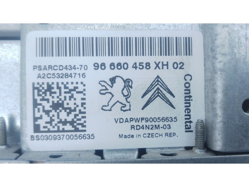 Recambio de sistema audio / radio cd para peugeot 308 confort referencia OEM IAM   