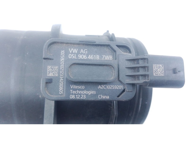 Recambio de caudalimetro para volkswagen caddy v furgoneta/monovolumen (sba, sbh) 2.0 tdi bmt referencia OEM IAM 05L906461B  