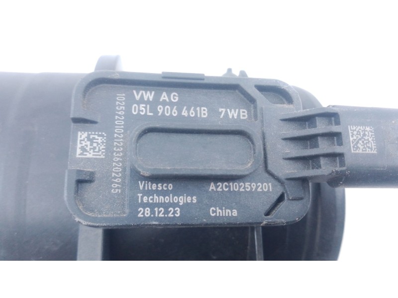 Recambio de caudalimetro para volkswagen caddy v furgoneta/monovolumen (sba, sbh) 2.0 tdi bmt referencia OEM IAM 05L906461B  