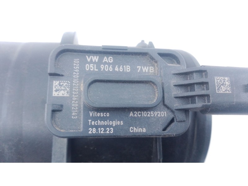 Recambio de caudalimetro para volkswagen caddy v furgoneta/monovolumen (sba, sbh) 2.0 tdi bmt referencia OEM IAM 05L906461B A2C1
