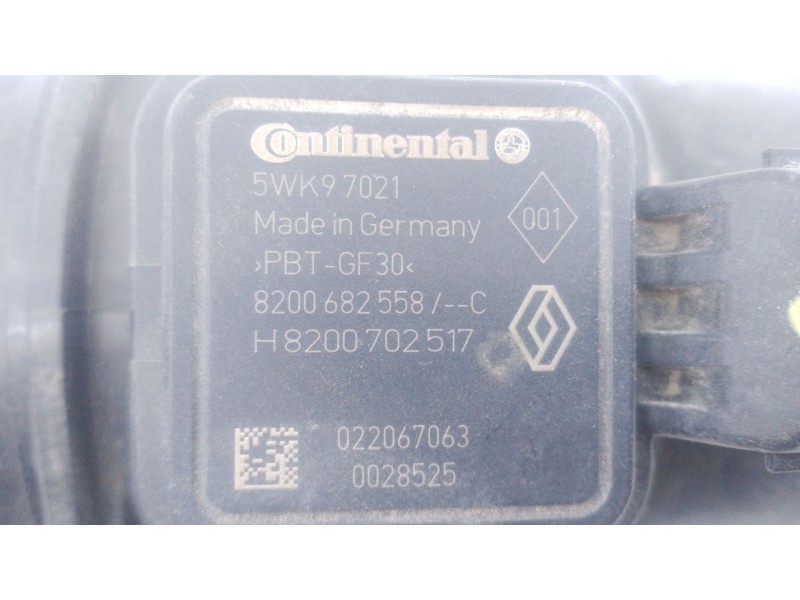 Recambio de caudalimetro para dacia logan ii 1.5 dci / blue dci 75 referencia OEM IAM 8200682558C 5WK97021 