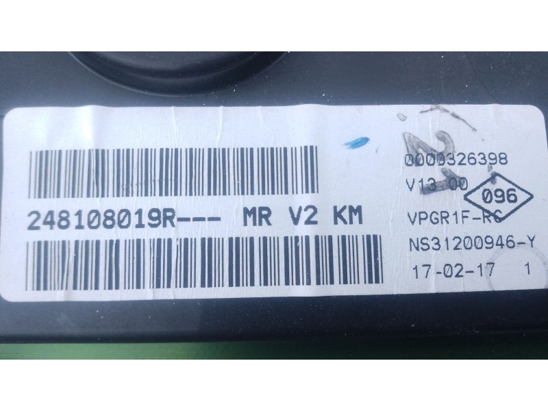 Recambio de cuadro instrumentos para dacia logan ii 1.5 dci / blue dci 75 referencia OEM IAM 248108019R  