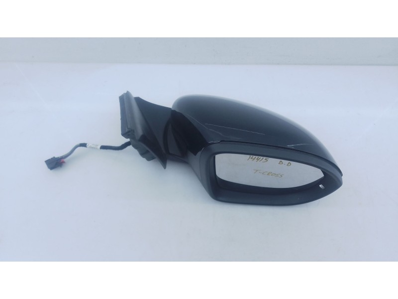 Recambio de retrovisor derecho electrico para volkswagen t-cross (c11, d31) 1.0 tsi referencia OEM IAM   