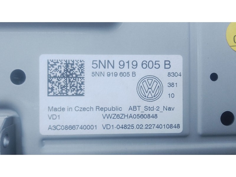 Recambio de sistema navegacion gps para volkswagen t-cross (c11, d31) 1.0 tsi referencia OEM IAM   