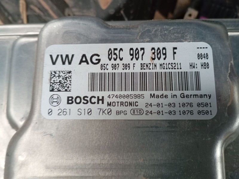 Recambio de centralita motor uce para skoda kamiq (nw4) 1.0 tsi referencia OEM IAM 05C907309F 0261S107K0 