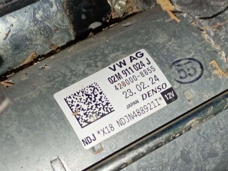 Recambio de motor arranque para skoda kamiq (nw4) 1.0 tsi referencia OEM IAM 02M911024J  