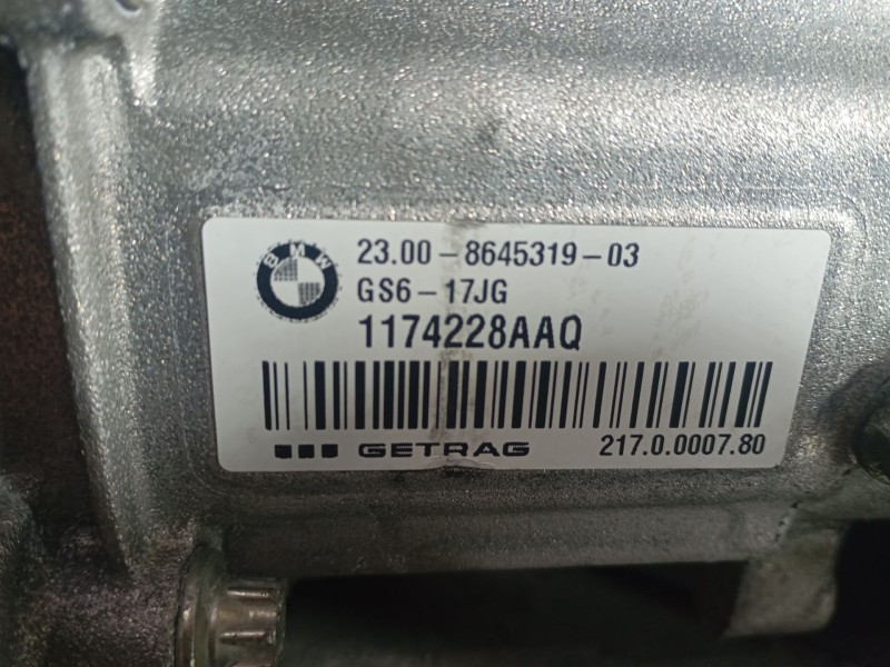 Recambio de caja cambios para bmw 1 (f20) 116 d referencia OEM IAM   