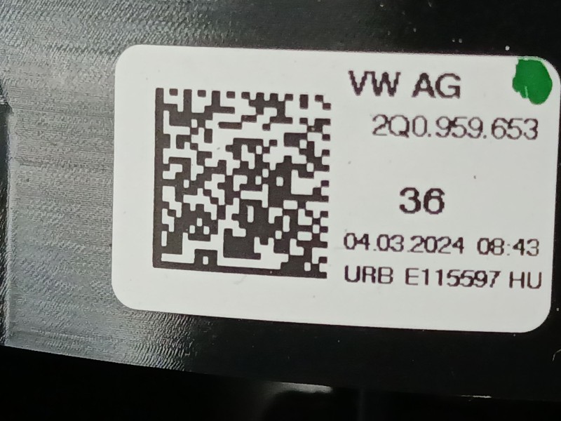 Recambio de anillo airbag para skoda kamiq (nw4) 1.0 tsi referencia OEM IAM   